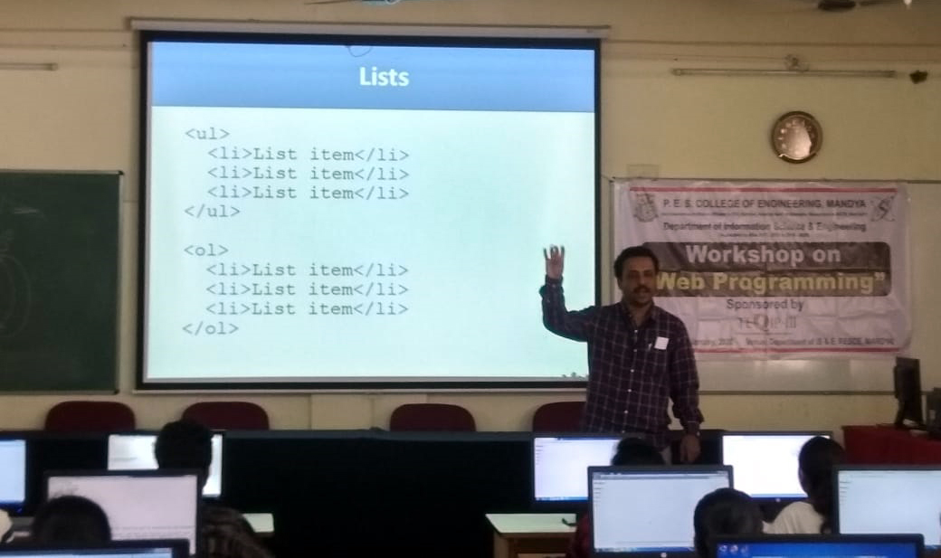 Workshop on Web Programming